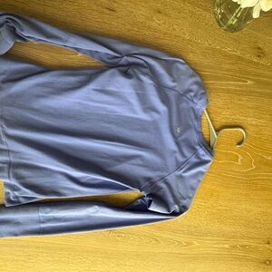 lululemon athletica blue Long Sleeve Tee